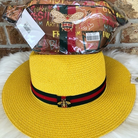 Multi Graffiti Queen Bee Stripe Fanny Pack… - Picture 8 of 9